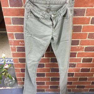 Stretchy Green Uniqlo Pants